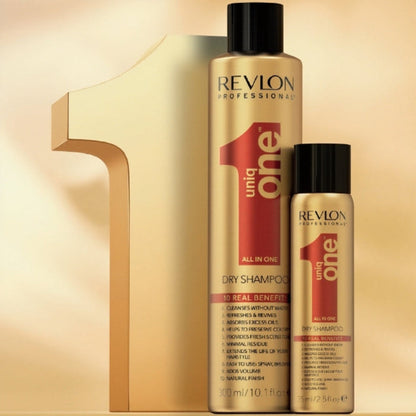 Revlon Professional UniqONE Dry Shampoo - "All-in-One" 10 Benefits Dry Shampoo - 300ml