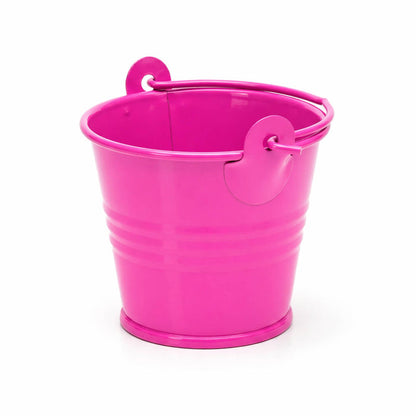 Richland 2" Iron Favor Bucket, Fuchsia Set of 25