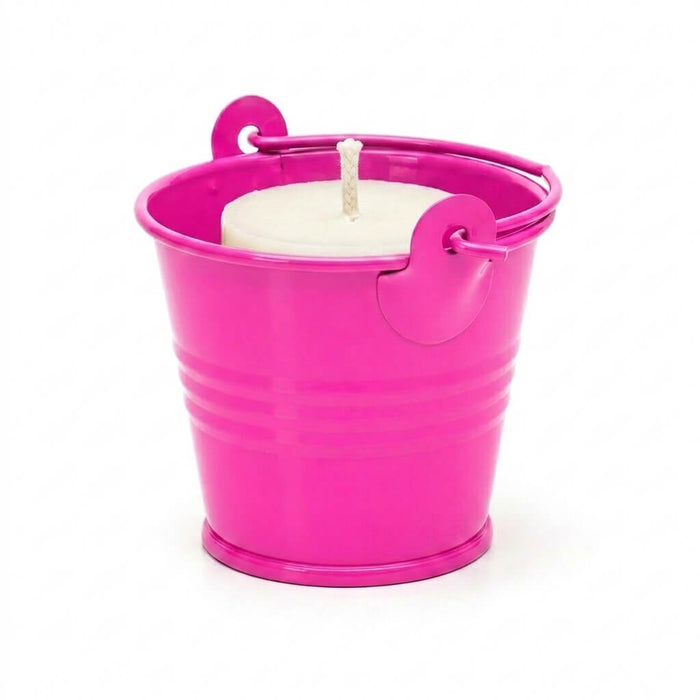 Richland 2" Iron Favor Bucket, Fuchsia Set of 25