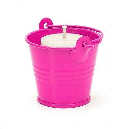 Richland 2" Iron Favor Bucket, Fuchsia Set of 25