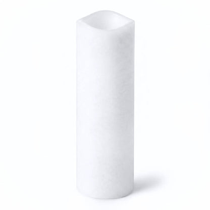 Richland 4" x 12" Large LED Pillar Candle with Wavy Top