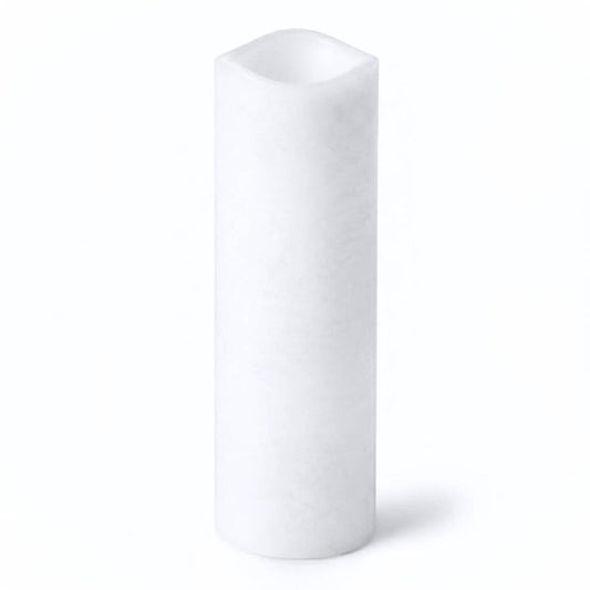 Richland 4" x 12" Large LED Pillar Candle with Wavy Top
