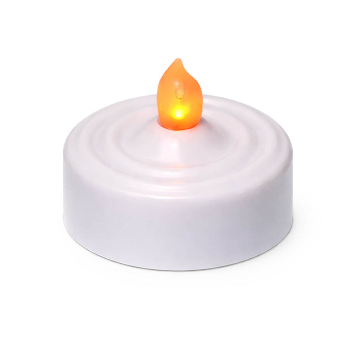 Richland Flameless LED Tealight Candles Amber Set of 12