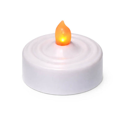 Richland Flameless LED Tealight Candles Amber Set of 12