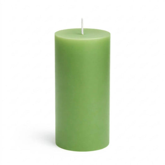 Richland Pillar Candle 3"x6" Green