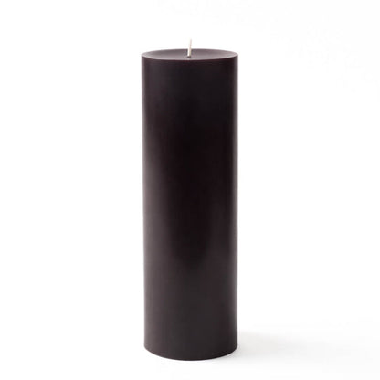 Richland Pillar Candle 3"x9" Dark Chocolate