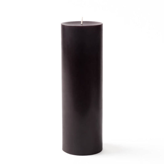Richland Pillar Candle 3"x9" Dark Chocolate