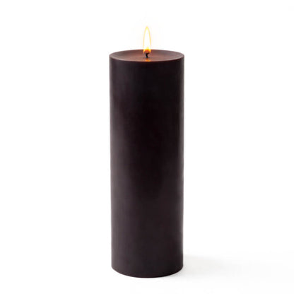 Richland Pillar Candle 3"x9" Dark Chocolate
