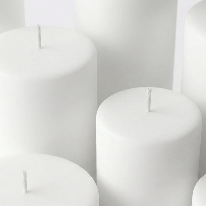 Richland Pillar Candle 3"x9" White