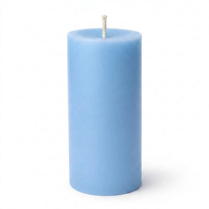 Richland Pillar Candles 3"x9" Light Blue Set of 6
