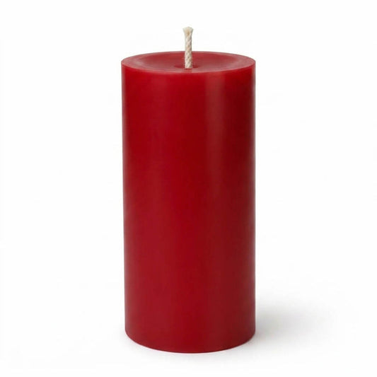 Richland Pillar Candles 3"x9" Red Set of 12