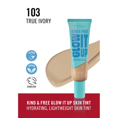 Rimmel Kind & Free Liquid foundation Moisturising - 30ml