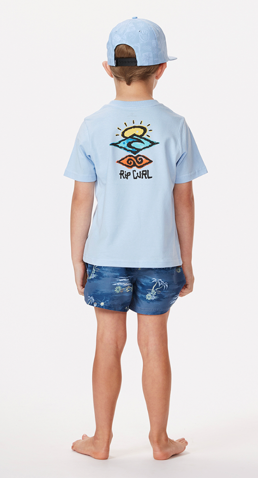 Rip Curl Icons Of Shred Short Sleeve Tee Boy