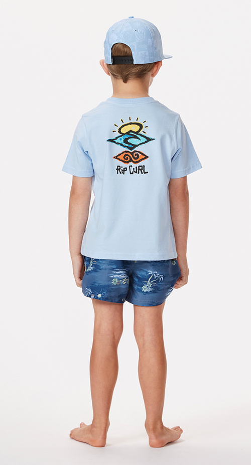 Rip Curl Icons Of Shred Short Sleeve Tee Boy