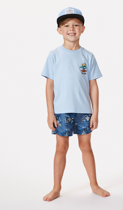 Rip Curl Icons Of Shred Short Sleeve Tee Boy