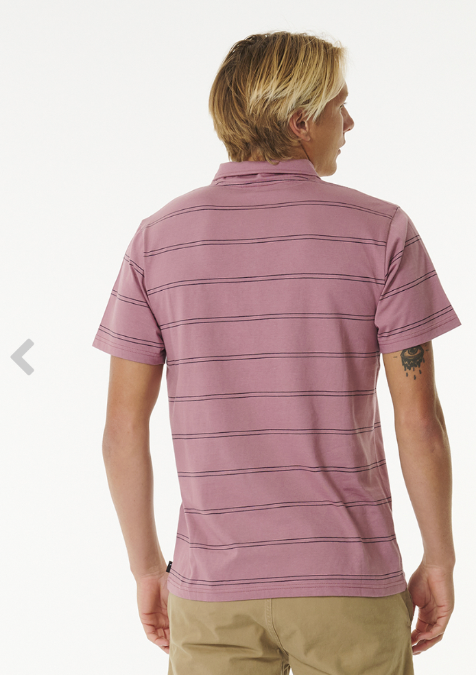 Rip Curl Plain Stripe Polo