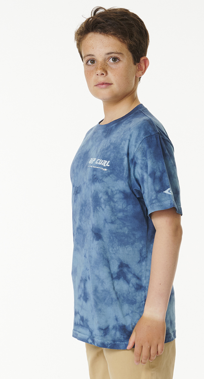 Rip Curl Pure Surf Tie Dye Short Sleeve Tee Boy