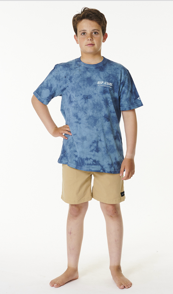 Rip Curl Pure Surf Tie Dye Short Sleeve Tee Boy
