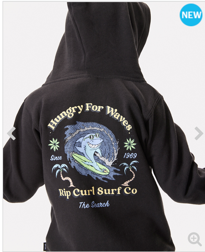 Rip Curl Shred Town Zip Hood Fleece Boy