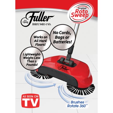 Rotating Hard Floor Sweeper