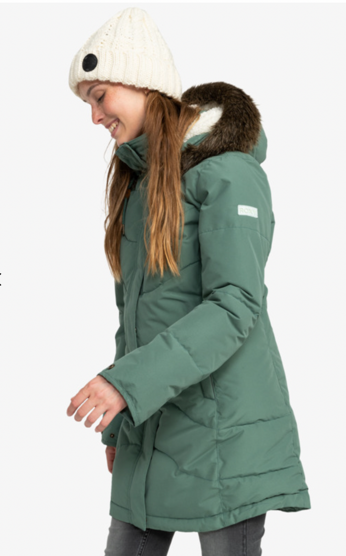 Roxy Ellie - Longline Winter Jacket For Women