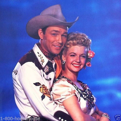 ROY ROGERS DALE EVANS Promotional Movie Studio Print 1950s