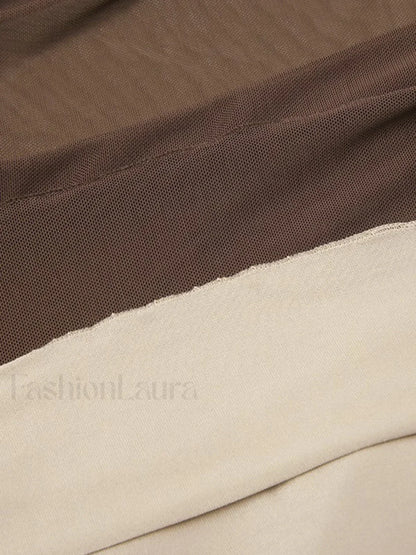 Ruched Asymmetric Halter Mini Dress