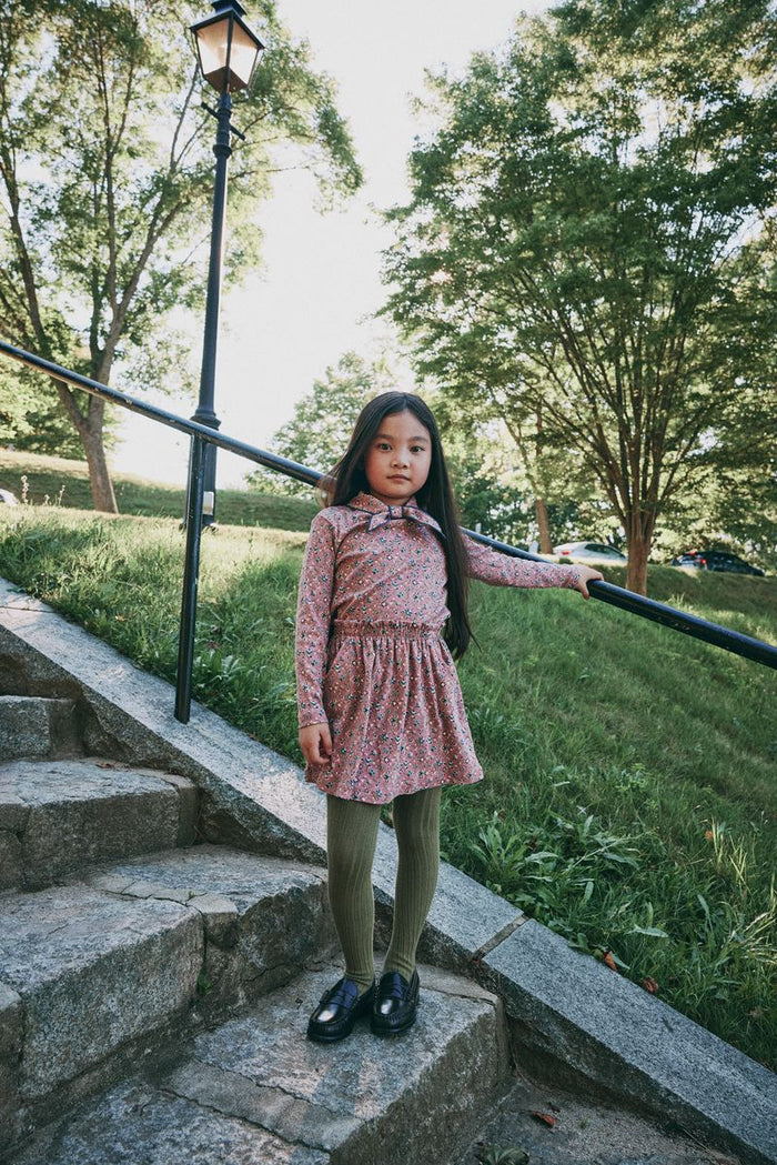 Scout Top in Antique Rose Millefleurs