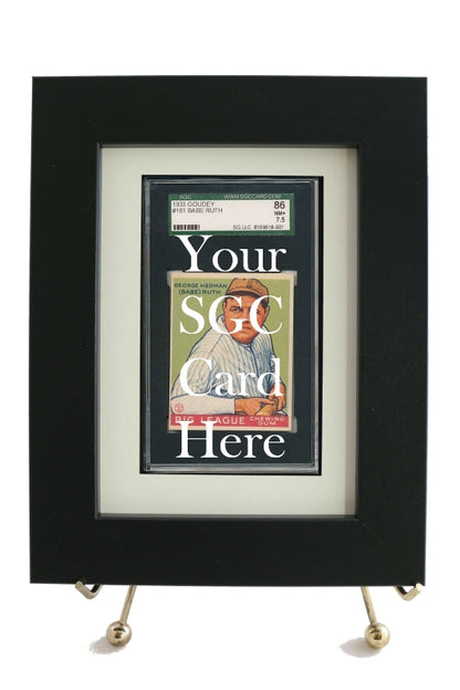 SGC Graded Sports Card Frame - Graded And Framed