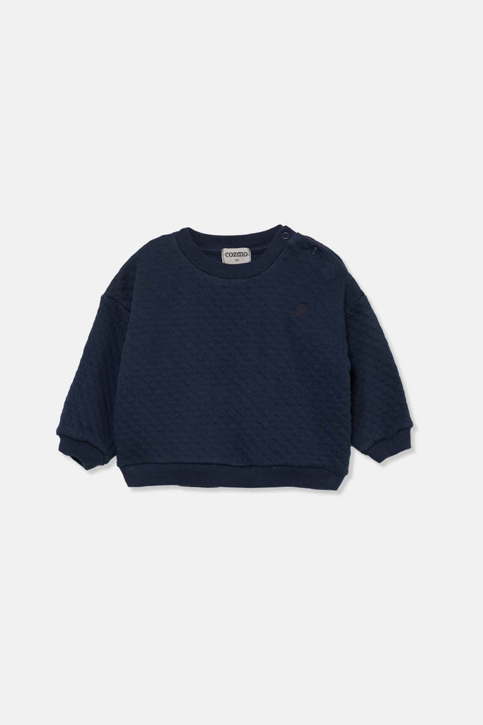 Simone Baby Sweatshirt in Navy
