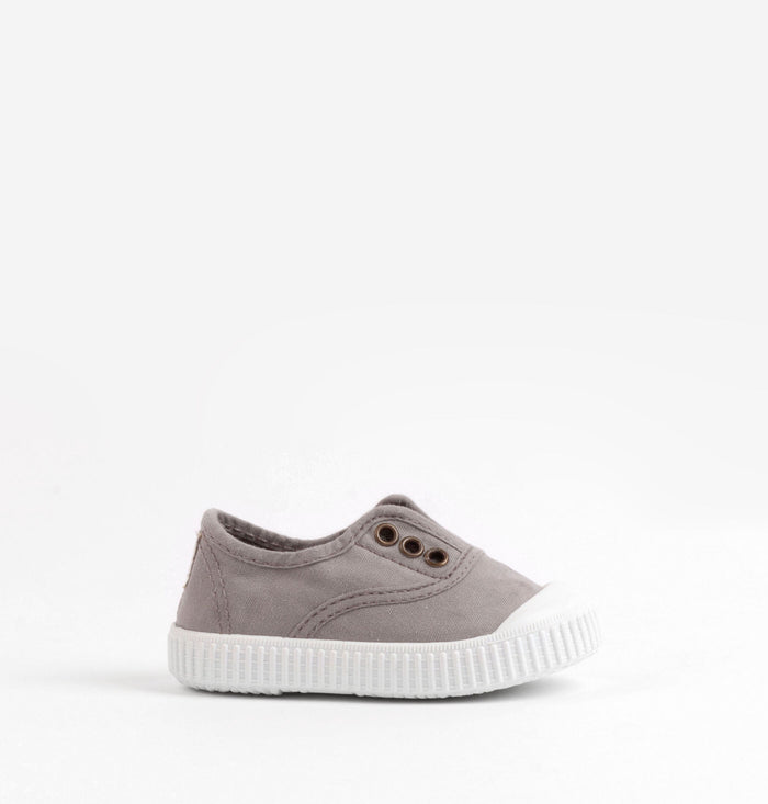 Slip on Canvas Shoe, Gris/Grey