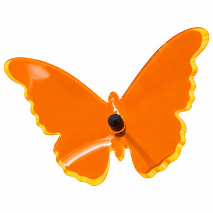 Acrylic Orange Garden Butterflies