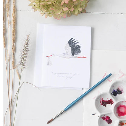 Stork Note Card