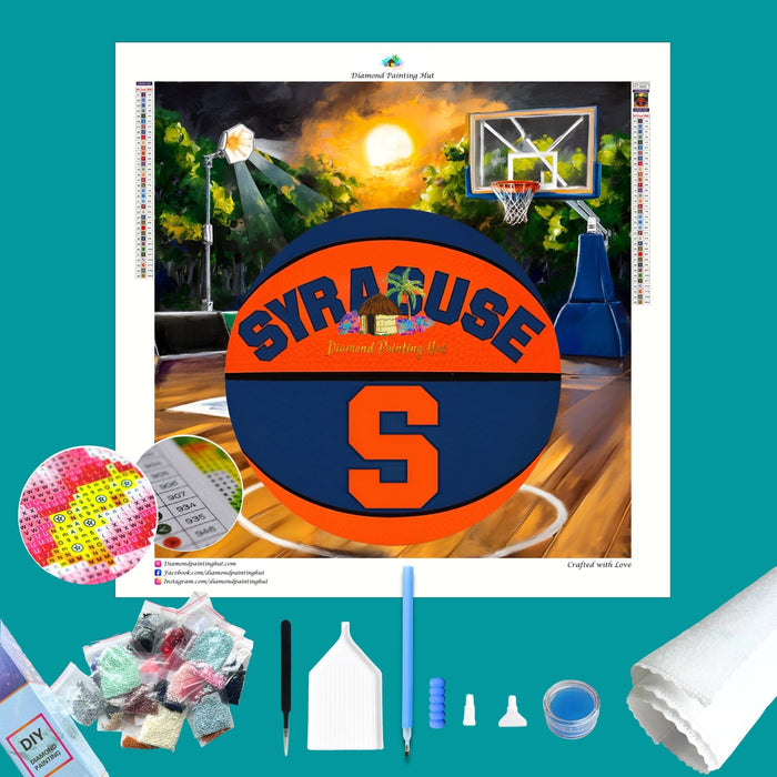 Syracuse Basketball Diamond Painting