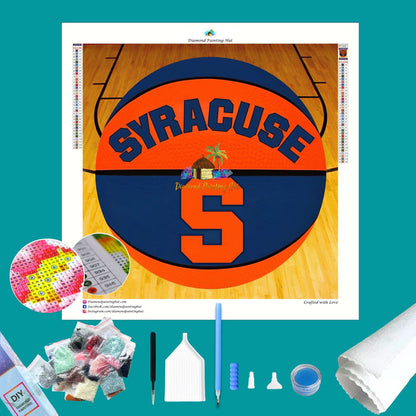 Syracuse Basketball Diamond Painting