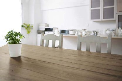 Retique It Wood'n Finish Kit for tabletops, featuring driftwood stain with natural wood grain appearance, double size stain set