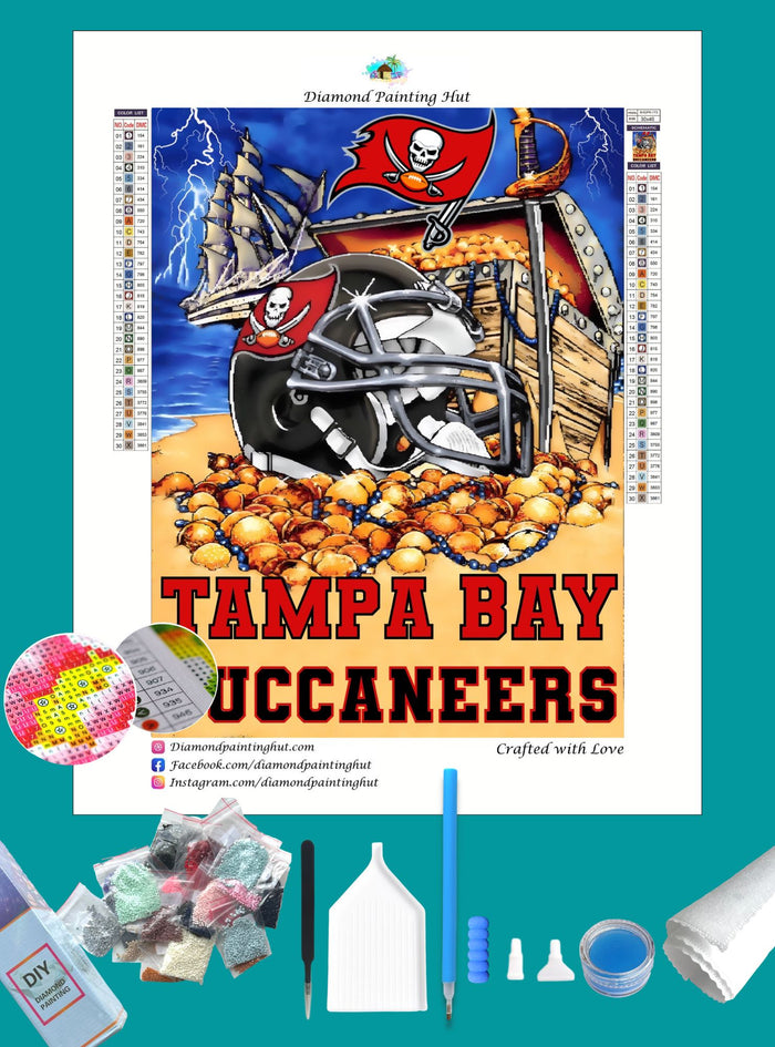Buccaneers NFL Home Diamond Painting-Diamond Painting Hut