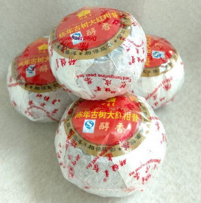 Tangerine Stuffed with 4 Years Aged Ripe Pu-erh Tea | Yunnan Sourcing Tea Shop