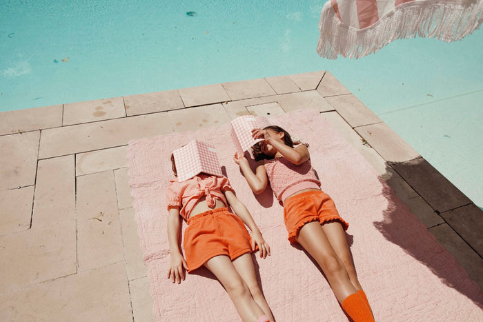Terry Ruffle Shorts- Canicule