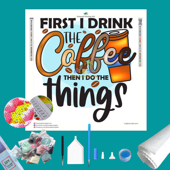 The Coffee Things Diamond Painting