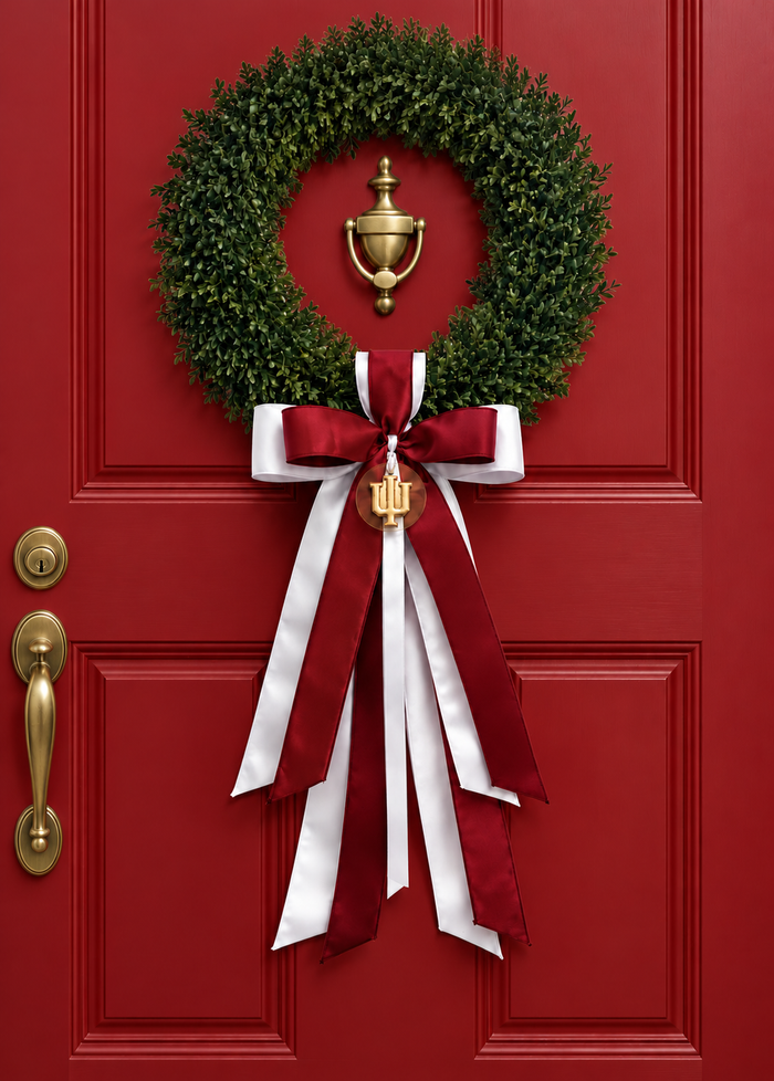 The Hoosier House Tea Leaf Wreath