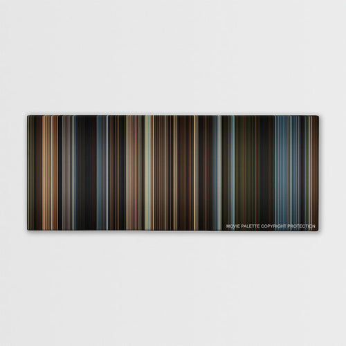 Thor: The Dark World color palette canvas print: thousands of thin vertical stripes of color
