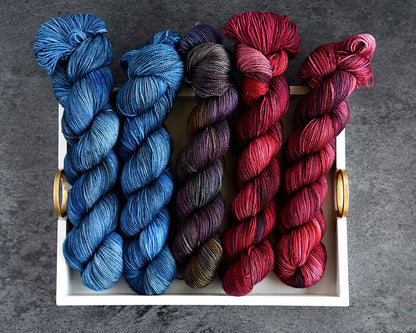Destination Yarn Preorder Toxic Collection 5 Skein Shawl Kit - 02