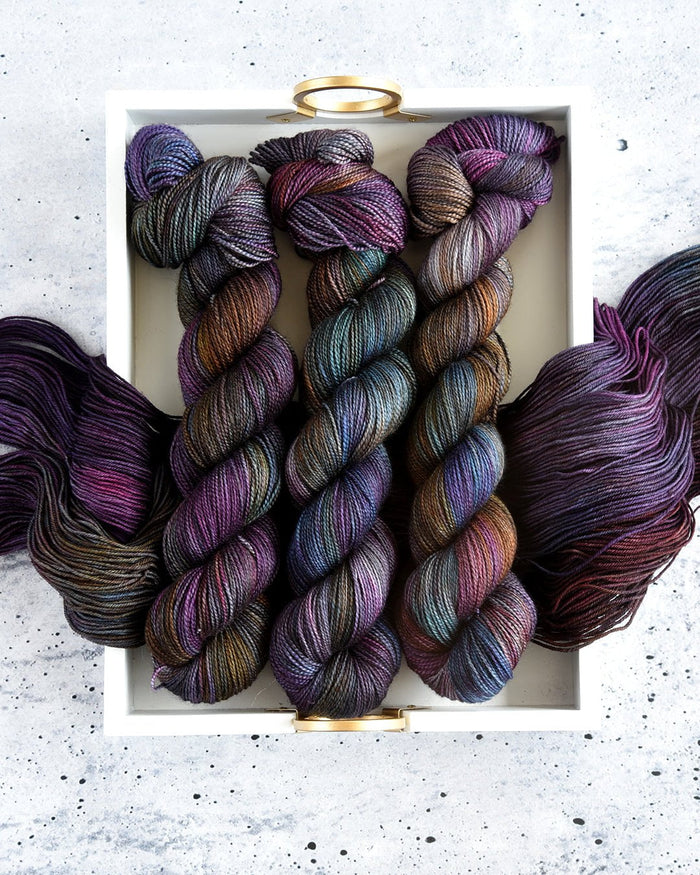 Destination Yarn Preorder Toxic Collection 5 Skein Shawl Kit - 02