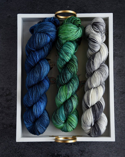 Destination Yarn Preorder Toxic Collection Tonal Colors - FULL SKEIN SET