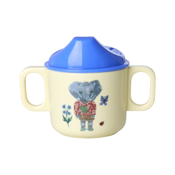 Two Handle Cup with Nathalie Lete Blue Print