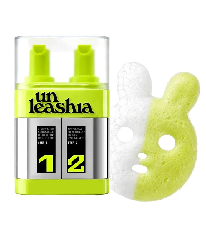 UNLEASHIA - Two Step Zero Pore Overnight Bubble Mask [80ml]