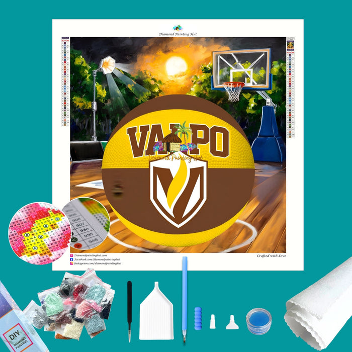 Valparaiso Basketball Diamond Painting