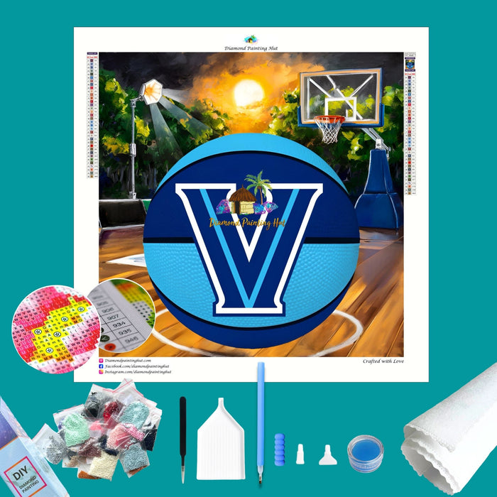 Villanova Basketball Diamond Painting
