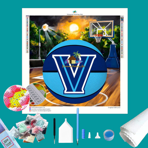 Villanova Basketball Diamond Painting